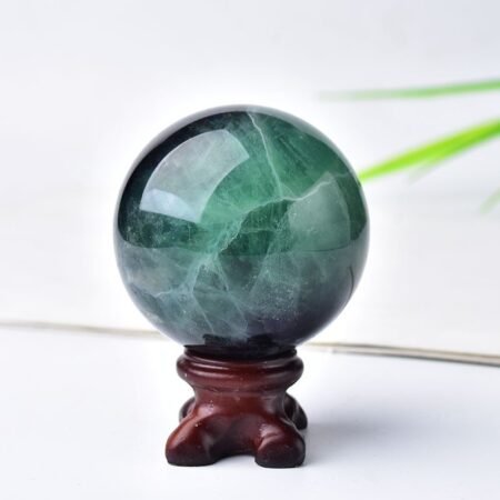Green Fluorite Ball