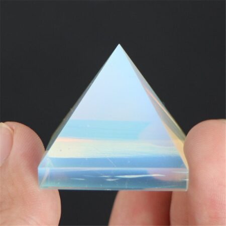 Natural Opal Crystal Pyramid