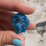 Natural Blue Apatite Stone photo review